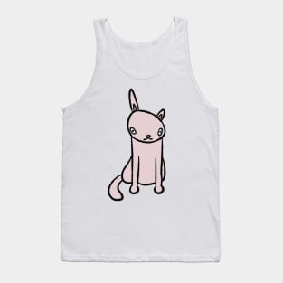 Cute sphynx cat drawing Tank Top